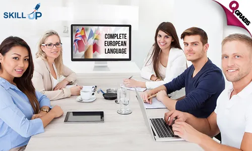 Complete European Language: British English, French, German, Italian, Portuguese & Spanish Online Masterclass Course Bundle!